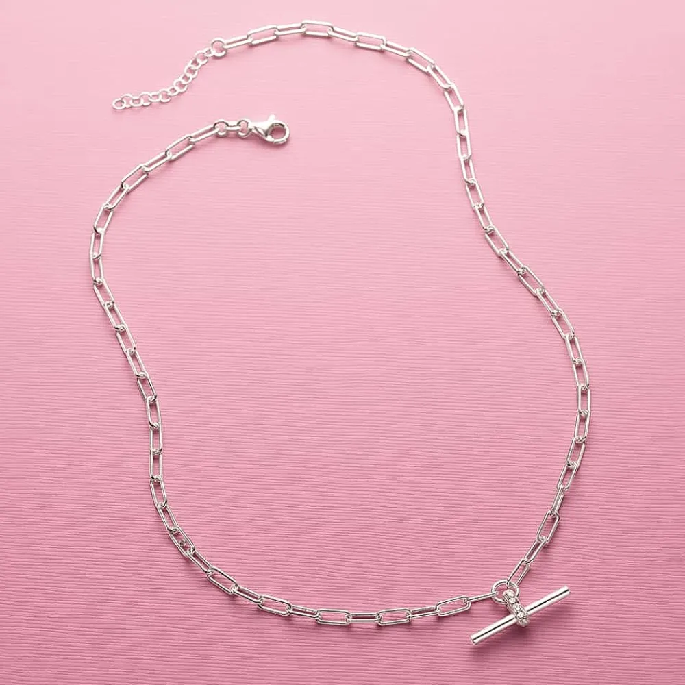 Store Collier en Argent Au-delà de la Barre Colliers Et Pendentifs