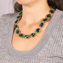Cheap Collier en Cristal Inspiration du Lierre Colliers Et Pendentifs