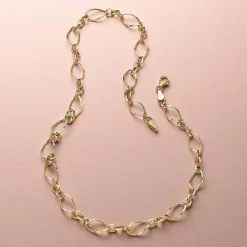 Store Collier en Or Unis Dans la Lumière Colliers Et Pendentifs