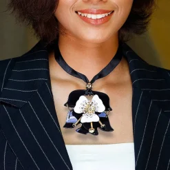 Sale Collier Fleur Grimpante Colliers Et Pendentifs