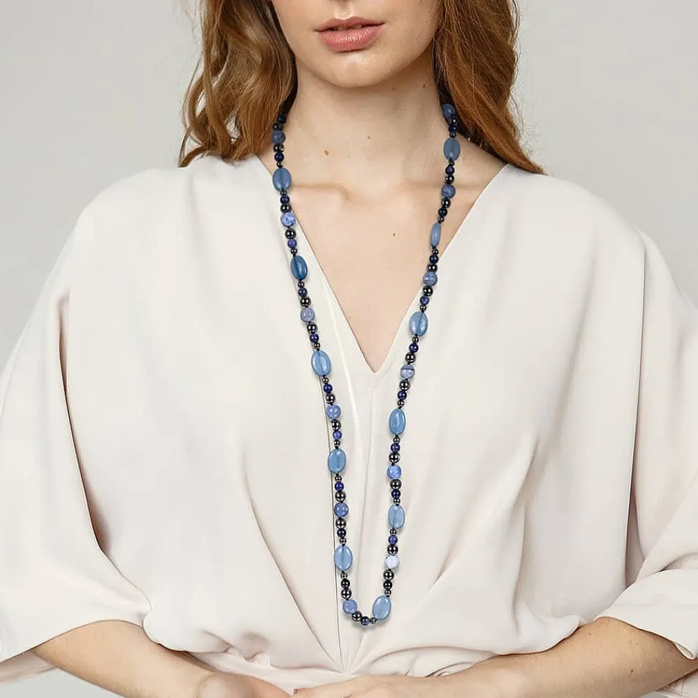 Flash Sale Collier Fraîcheur du Bleu Colliers Et Pendentifs