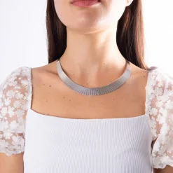 Store Collier Multibrins en Argent Colliers Et Pendentifs