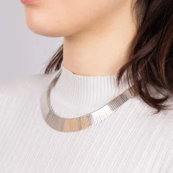 Store Collier Multibrins en Argent Colliers Et Pendentifs