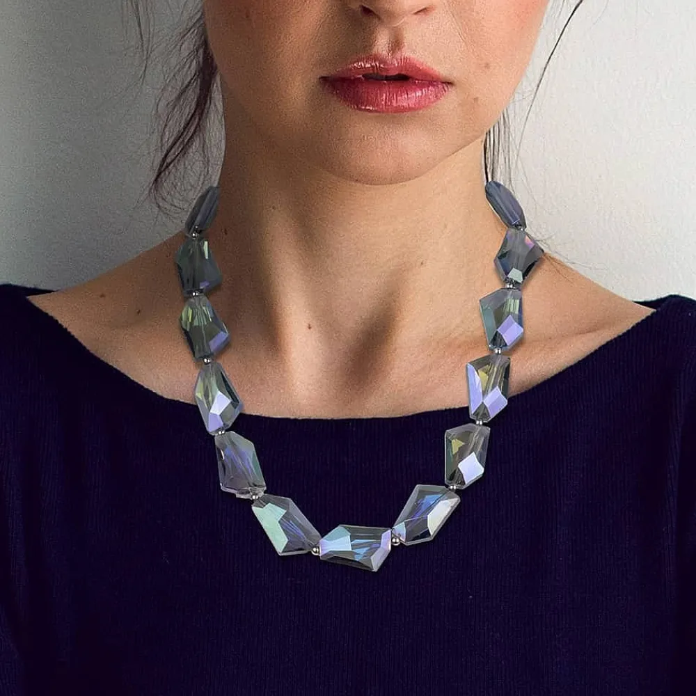 New Collier Paradigme Prismatique Colliers Et Pendentifs