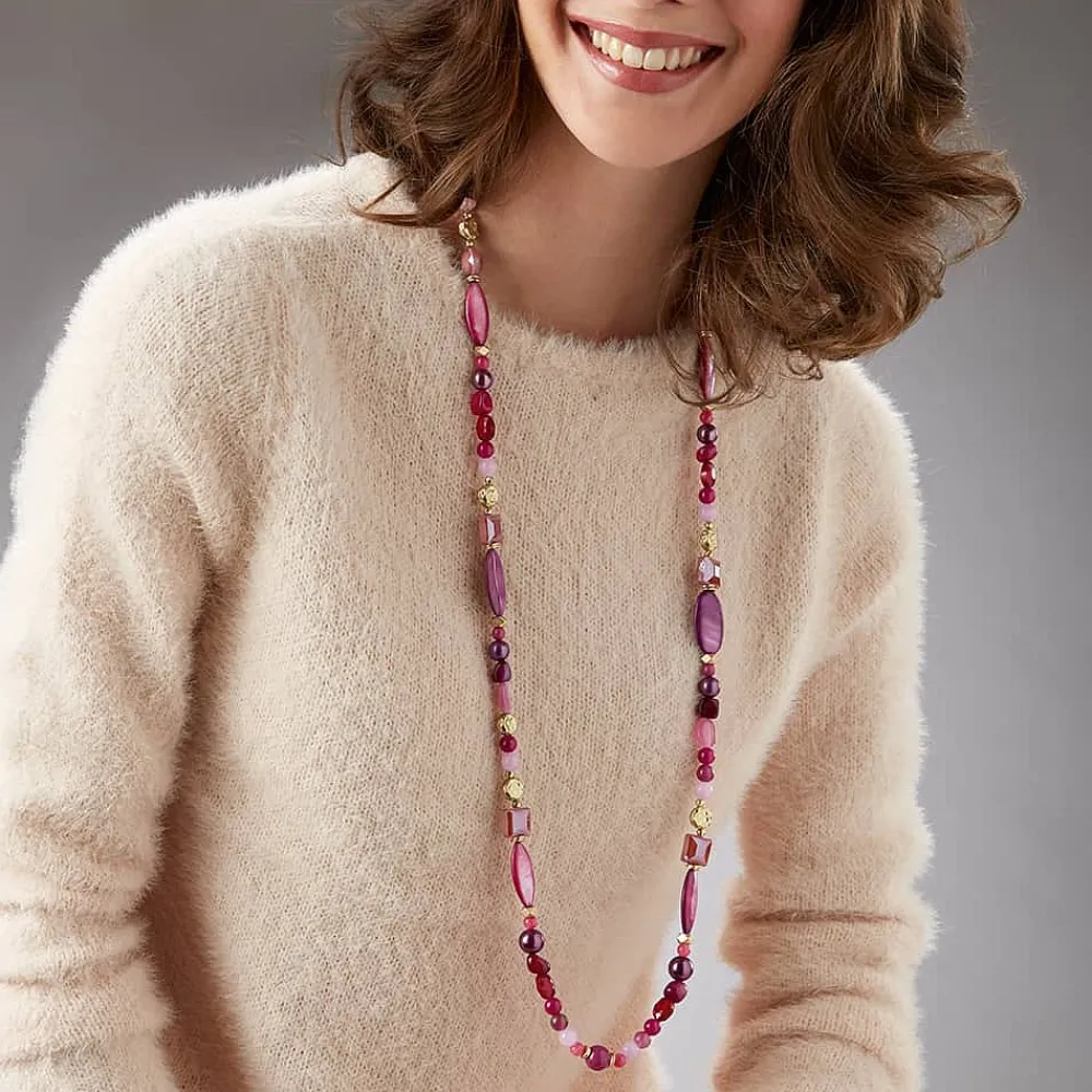 Discount Collier Promesse Rose Colliers Et Pendentifs