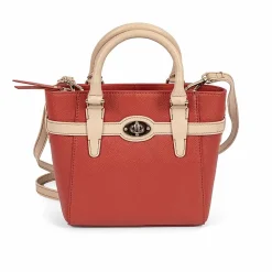 Online Mini Fourre-tout en Cuir Corail Insouciante Sacs