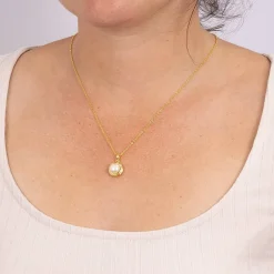 Best Sale Pendentif en Or Promesse de Perle Colliers Et Pendentifs