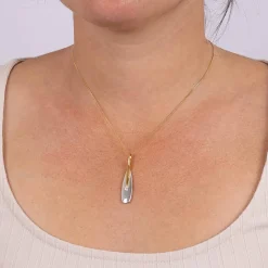 New Pendentif en Argent Accord Parfait Colliers Et Pendentifs
