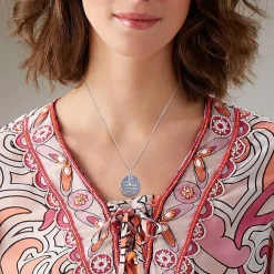 Flash Sale Pendentif en Argent Amitié Vraie Colliers Et Pendentifs