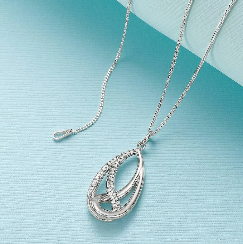Flash Sale Pendentif en Argent Enveloppée Dans la Gloire Colliers Et Pendentifs