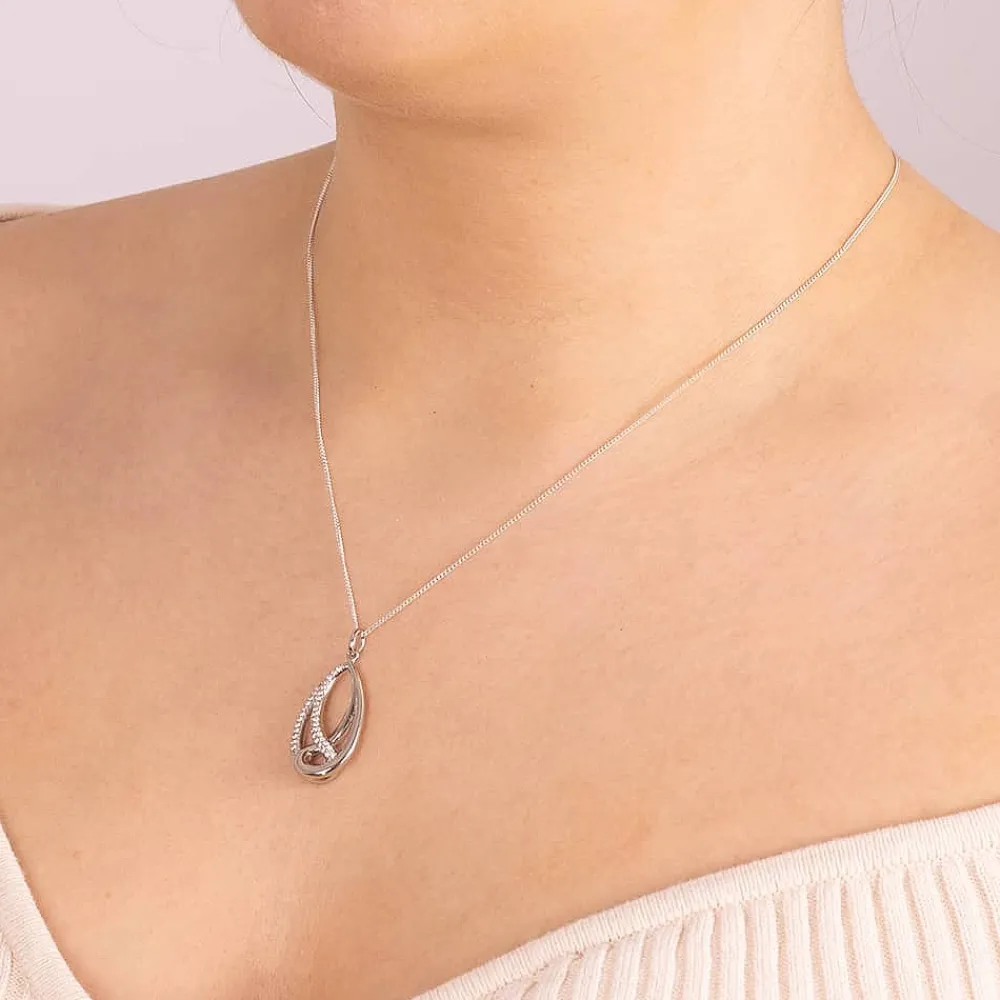 Flash Sale Pendentif en Argent Enveloppée Dans la Gloire Colliers Et Pendentifs