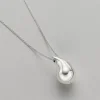 New Pendentif en Argent Poli Colliers Et Pendentifs