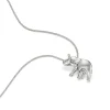 Fashion Pendentif en Argent Sagesse d’Éléphant Colliers Et Pendentifs