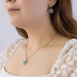 Cheap Pendentif en Cristal Qu’il Neige Colliers Et Pendentifs