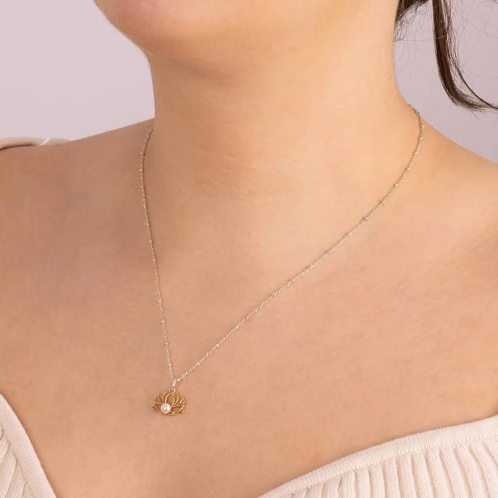 Hot Pendentif Lotus Pétales Pures Colliers Et Pendentifs
