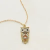 Store Pendentif Sagesse du Hibou Colliers Et Pendentifs