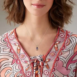 Clearance Pendentif Un Œil Pour l’Améthyste Colliers Et Pendentifs