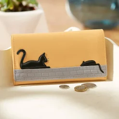Cheap Portefeuille en Cuir Jeu de Chat Sacs | Portefeuilles & Porte-monnaie