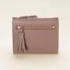 New Portefeuille en Cuir Plus Belle en Rose Poudré Sacs | Portefeuilles & Porte-monnaie