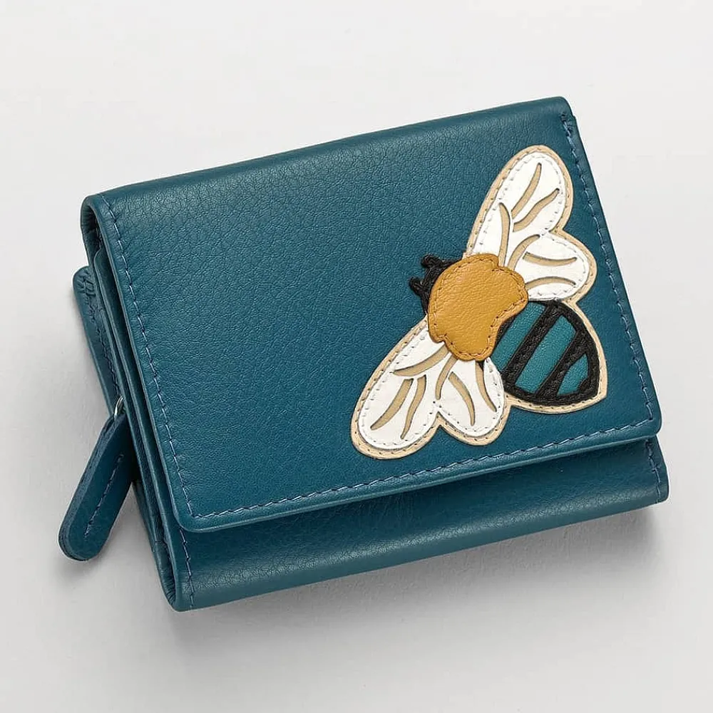 Flash Sale Porte-monnaie en Cuir Abeille Prospère Sacs | Portefeuilles & Porte-monnaie