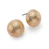 Cheap Puces Dunes Dorées Boucles D'oreilles