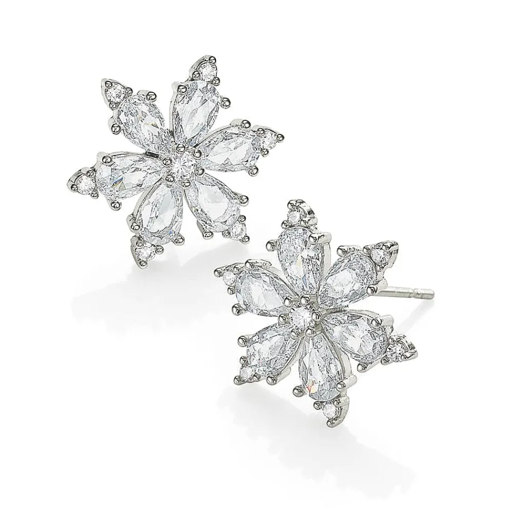 Discount Puces en Cristal Efflorescence Boucles D'oreilles