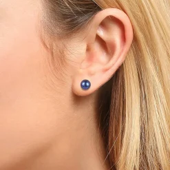 Outlet Puces en Perles Paon de Perfection Boucles D'oreilles