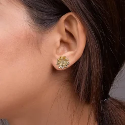 Outlet Puces Fleur de Grâce Boucles D'oreilles
