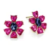 Best Sale Puces Fuchsia Regards sur Moi Boucles D'oreilles