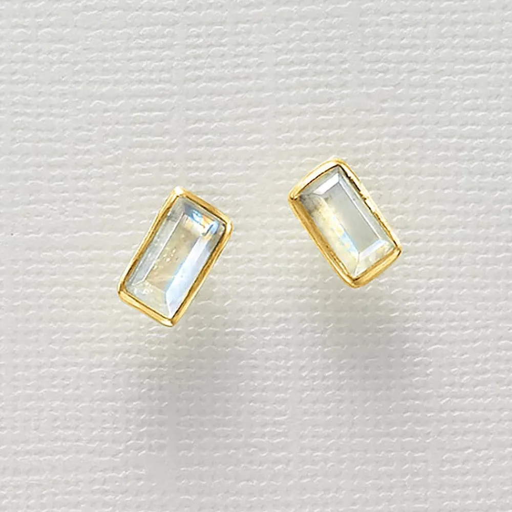 Best Puces Émerveillée par la Pierre de Lune Boucles D'oreilles