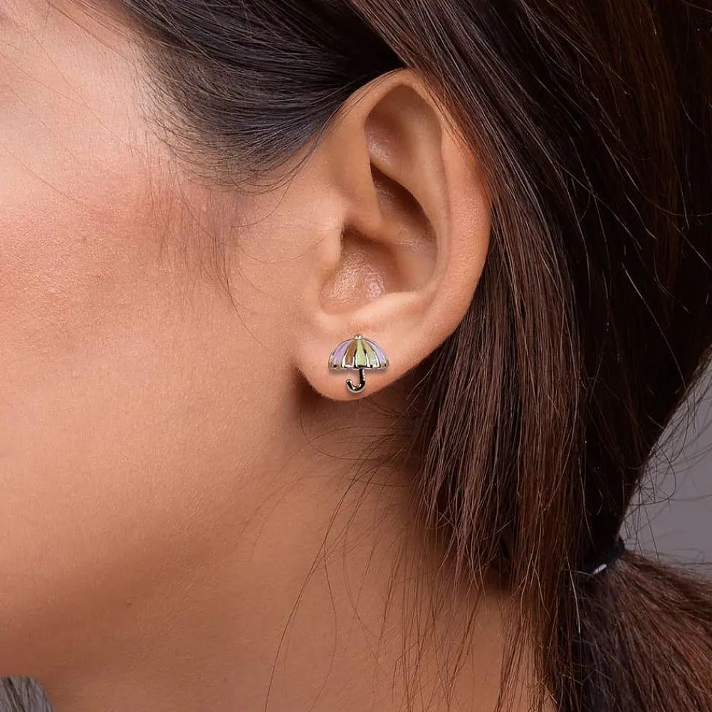 Outlet Puces Parapluie Couvrez-Vous Boucles D'oreilles