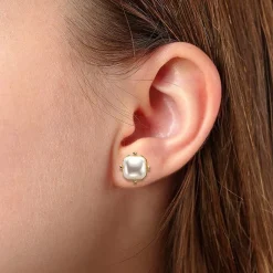 Shop Puces Présence Posée Boucles D'oreilles