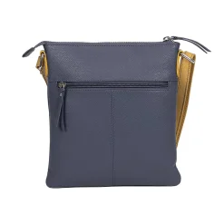 Hot Sac Bandoulière en Cuir Denim à l’Aube Sacs | Sacs Portés Travers