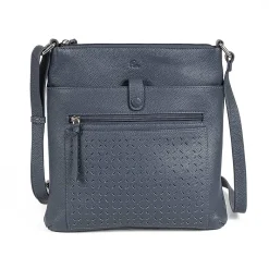Best Sale Sac Bandoulière en Cuir Détail dans le Denim Sacs | Sacs Portés Travers