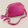 Best Sac Bandoulière en Cuir Fantasme Fuchsia Sacs | Sacs Portés Travers