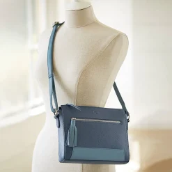 New Sac Bandoulière en Cuir Jours en Denim Sacs | Sacs Portés Travers
