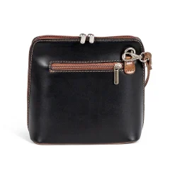 Cheap Sac Bandoulière en Cuir Noir Presque Parfait Sacs | Sacs Portés Travers