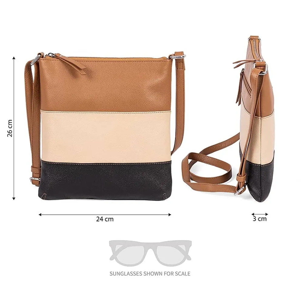 Clearance Sac Bandoulière en Cuir Nuances de Chic Sacs | Sacs Portés Travers