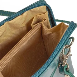 Cheap Sac Bandoulière Tranquille en Sarcelle Sacs | Sacs Portés Travers