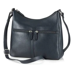 Cheap Sac en Cuir Bleu Tombée de la Nuit Sacs | Sacs Portés Travers