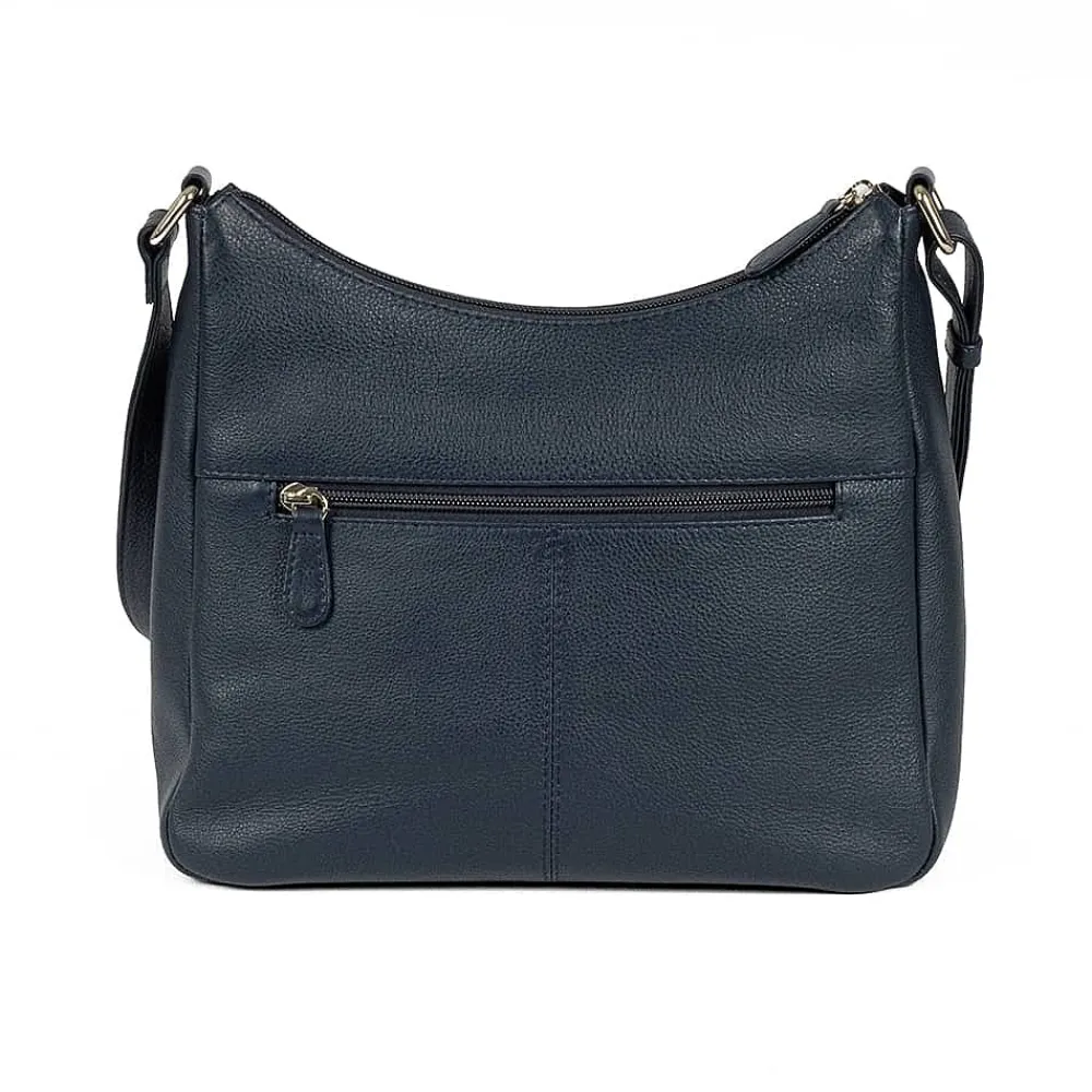 Cheap Sac en Cuir Bleu Tombée de la Nuit Sacs | Sacs Portés Travers