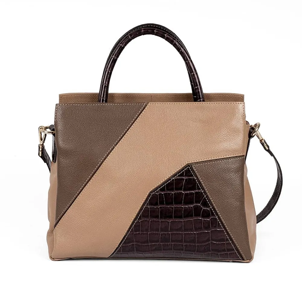 Store Sac en Cuir Café Noisette Sacs | Sacs À Main