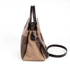 Store Sac en Cuir Café Noisette Sacs | Sacs À Main