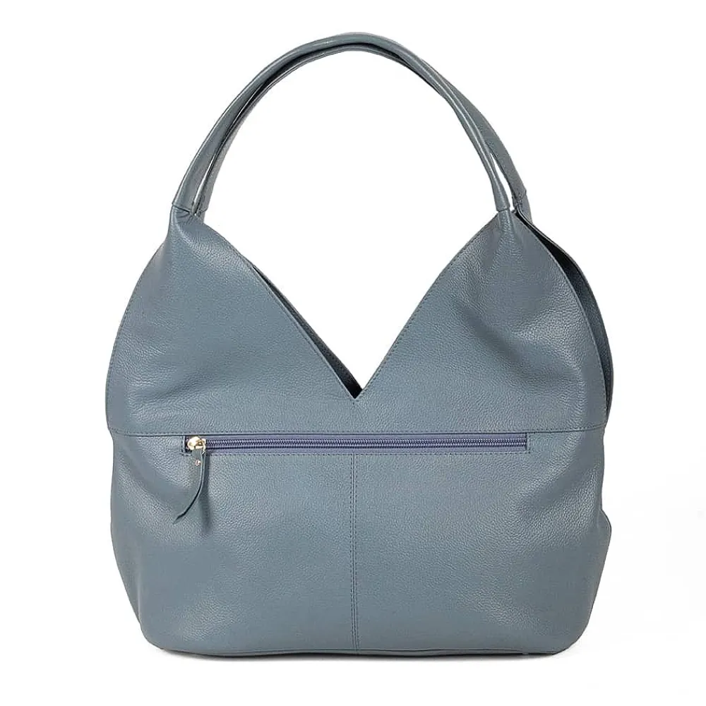 New Sac en Cuir Denim Tulipe Sacs | Sacs À Main