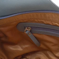 New Sac en Cuir Denim Tulipe Sacs | Sacs À Main