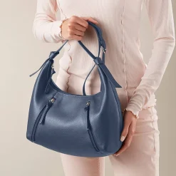 Best Sale Sac en Cuir Détail Denim Sacs | Sacs À Main