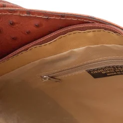 Hot Sac en Cuir Fauve Élégamment Gaufré Sacs | Sacs À Main