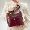 Cheap Sac en Cuir Émotion Sangria Sacs | Sacs Portés Travers