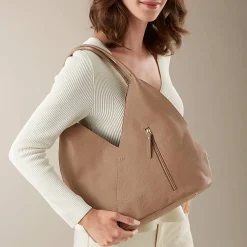 Discount Sac en Cuir Praline Tulipe Sacs | Sacs À Main