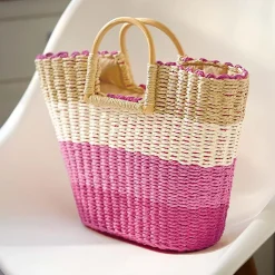 Shop Sac en Paille Sorbet Estival Sacs | Sacs À Main